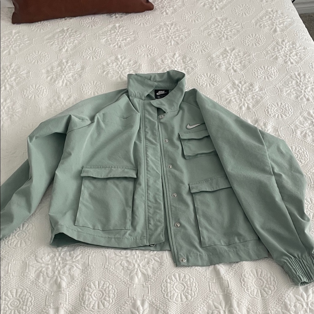 Nike Women's Light Green Utility Jacket